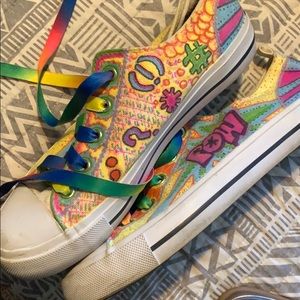 Custom made sneakers. One of a kind.